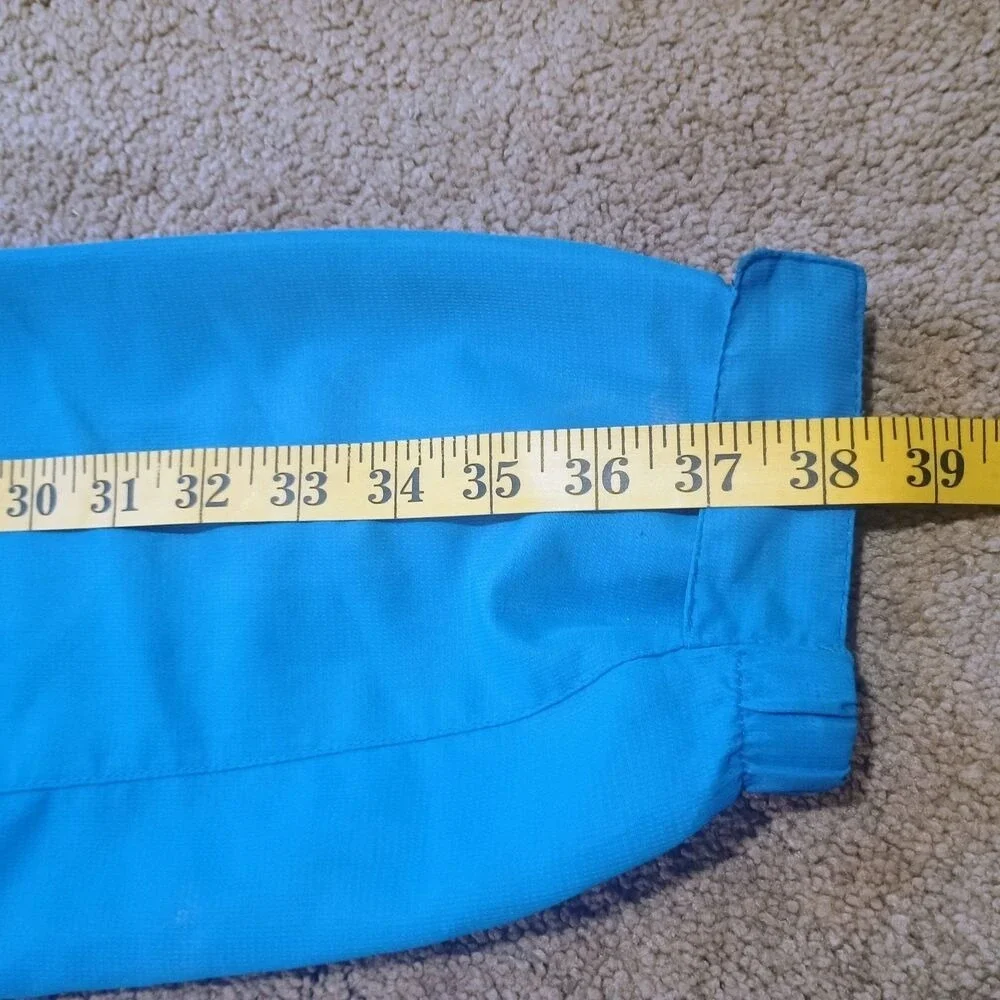 Dobsom Sweden Windbreaker Jacket Mens XL Blue Hooded Gorpcore Outdoor‎ Full Zip